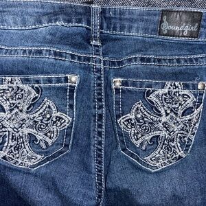 Sound girl size 0 blue jeans